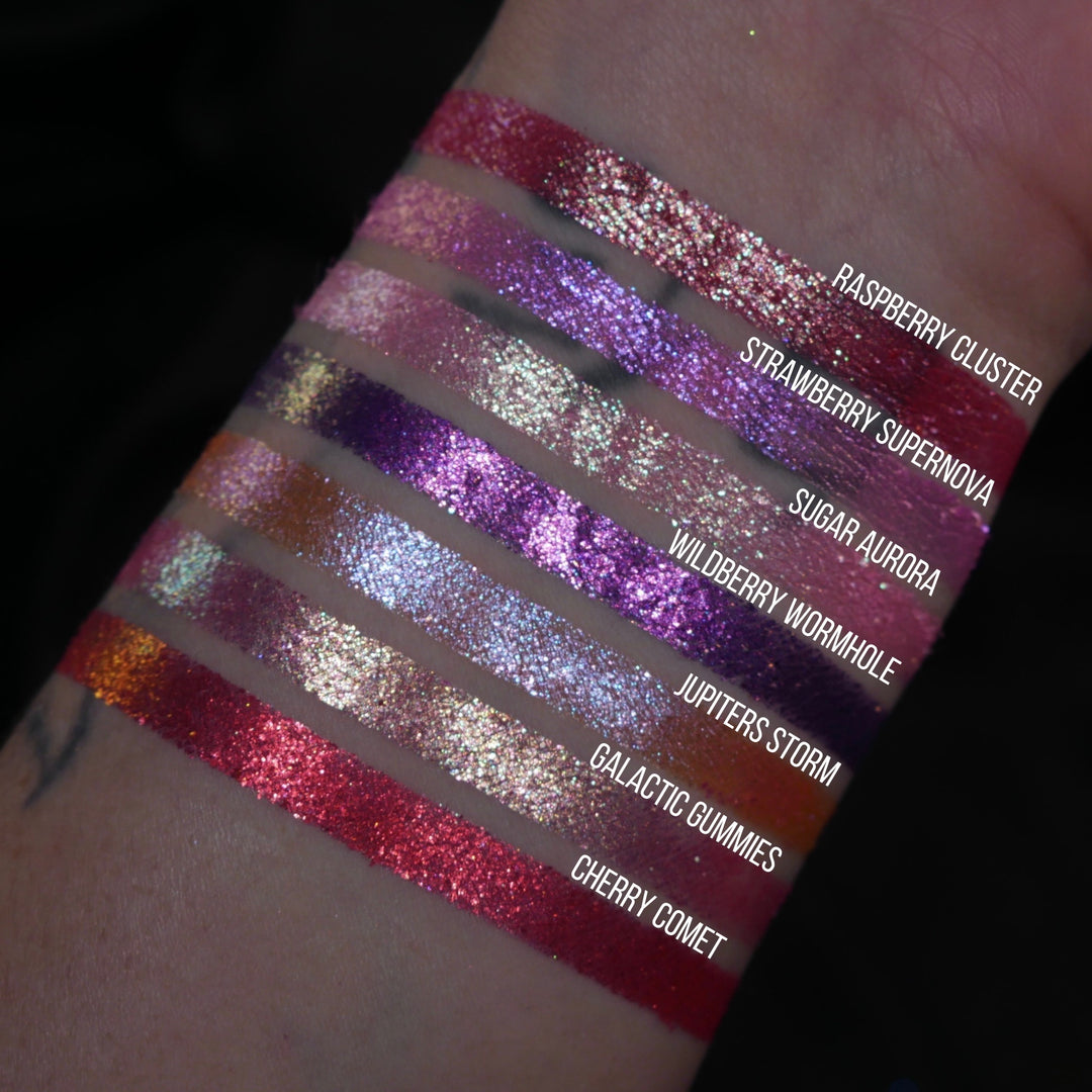 The Space Candy Collection | 14 Multichrome & Duochrome Pressed Pigment Singles